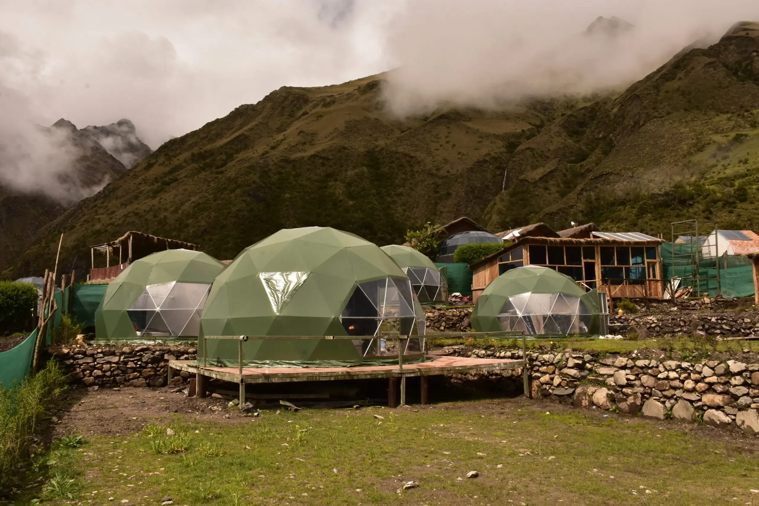 Sky Dome Camp on Salkantay Trek