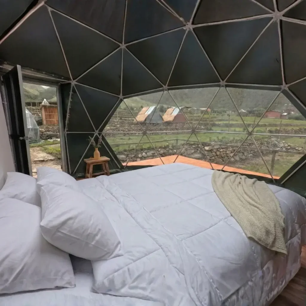 Sky Dome Camp on the Salkantay trek to Machu Picchu
