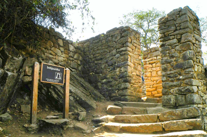 sun gate at machu picchu