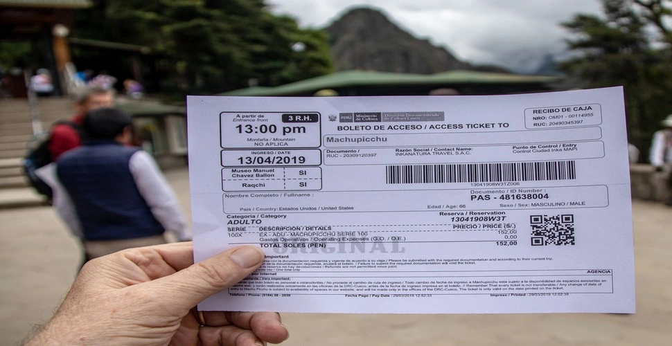 machu picchu tickets
