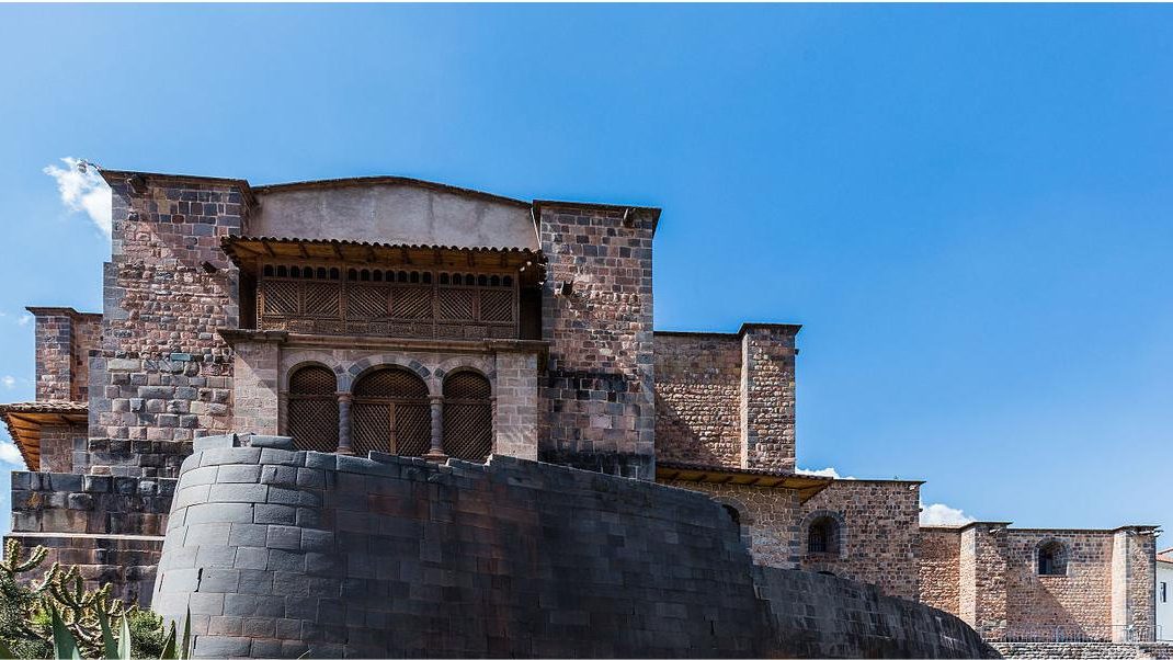 Qorikancha Temple of the Sun in Cusco - first stop on the Cusco City Tour and Machu Picchu experience