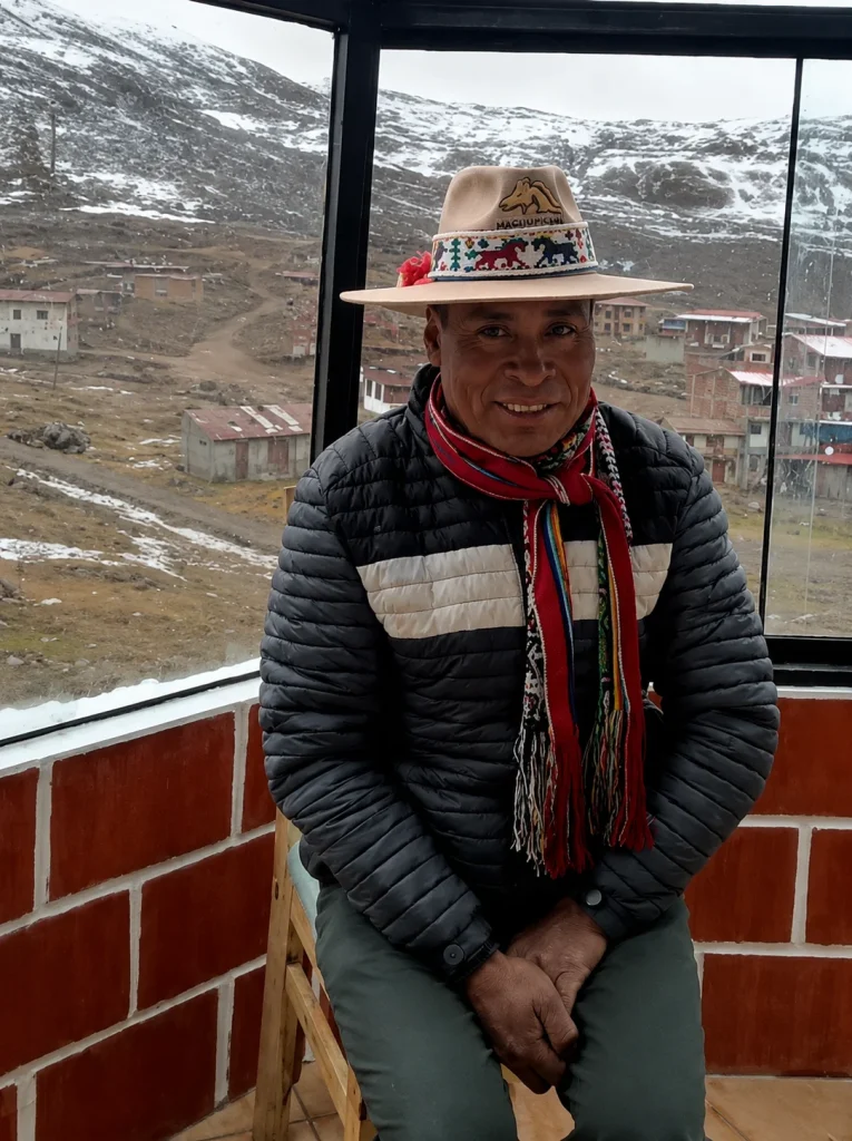 Mantin Flores from Pachanta Community