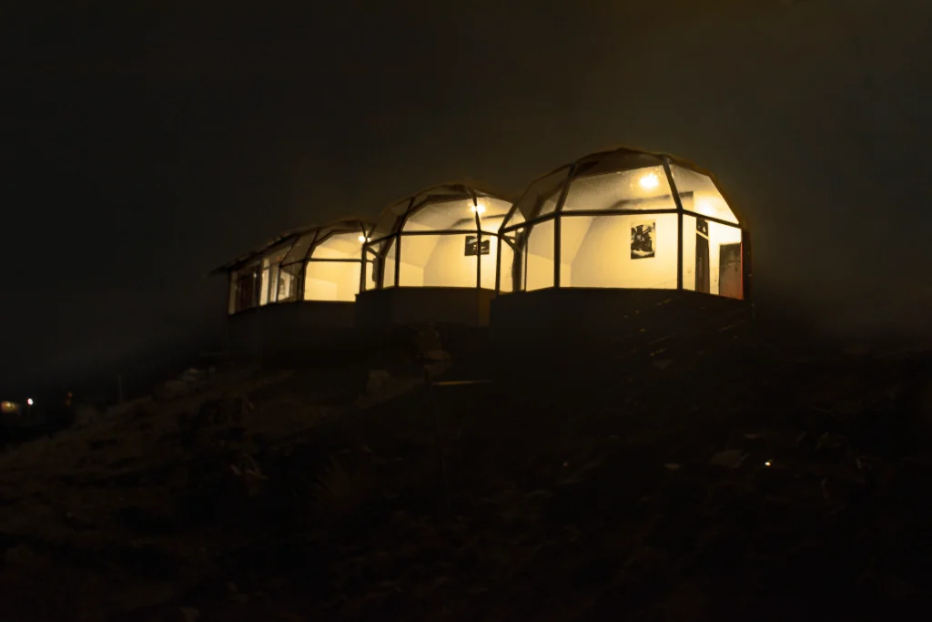 Hotel at Pacchanta in Ausangate, Sky Dome